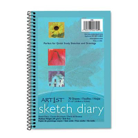 Pacon Art1st 6" x 9", 70-Sheet, White Sketch Diary