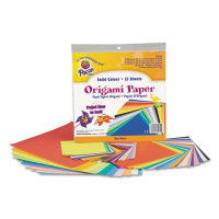 Pacon 9-3/4" x 9-3/4", 55-Sheets, Origami Paper, Assorted Bright