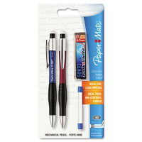 Paper Mate ComfortMate #2 0.7 mm Blue & Red Plastic Mechanical Pencil Starter Set