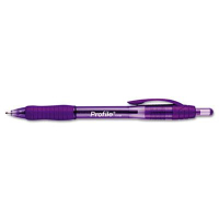 Paper Mate Profile 1.4 mm Bold Retractable Ballpoint Pens, Purple, 12-Pack