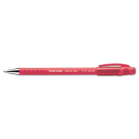 Paper Mate FlexGrip 1 mm Medium Stick Ballpoint Pens, Red, 12-Pack