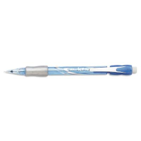 Pentel Icy #2 0.5 mm Transparent Blue Plastic Mechanical Pencils, 12-Pack