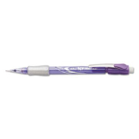 Pentel Icy #2 0.7 mm Transparent Violet Plastic Mechanical Pencils, 12-Pack