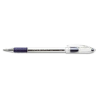 Pentel R.S.V.P. 0.7 mm Fine Stick Ballpoint Pens, Blue, 12-Pack