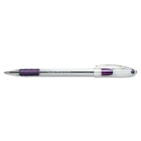 Pentel R.S.V.P. 0.7 mm Fine Stick Ballpoint Pens, Violet, 12-Pack