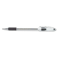 Pentel R.S.V.P. 1 mm Medium Stick Ballpoint Pens, Black, 12-Pack