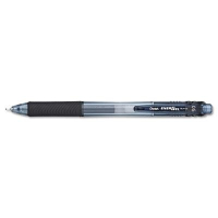 Pentel EnerGel X 0.5 mm Fine Needle Retractable Roller Ball Pens, Black, 12-Pack