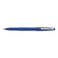 Pentel Rolling Writer 0.8 mm Medium Roller Ball Pens, Blue, 12-Pack