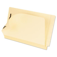 Pendaflex Laminated Spine Straight Cut Tab 2-Fastener Legal Folder, Manila, 50/Box