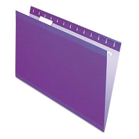 Pendaflex Legal Reinforced Hanging File Folders, Violet, 25/Box