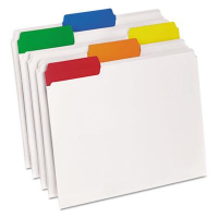 Pendaflex EasyView 1/3 Cut Tab Letter Poly File Folder, Clear, 25/Box