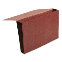 Pendaflex Reinforced Legal 5-1/4" Expanding Wallet with Closure, Red