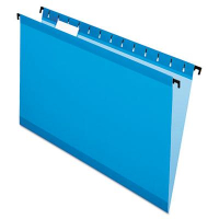 Pendaflex SureHook Legal Hanging Folders, Blue, 20/Box