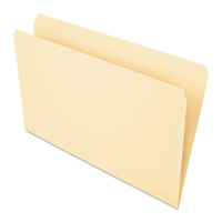 Pendaflex Essentials Straight Cut Legal File Folder, Manila, 100/Box