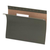 Pendaflex Letter 1/3 Tab Hanging Folders, Green, 25/Box