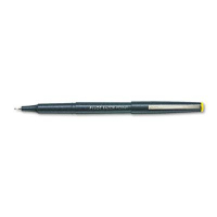 Pilot Razor Point 0.3 mm Ultra Fine Stick Fiber Point Pens, Black, 12-Pack