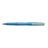 Pilot Razor Point 0.3 mm Ultra Fine Stick Fiber Point Pens, Blue, 12-Pack