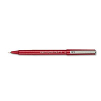 Pilot Razor Point II 0.2 mm Super Fine Stick Fiber Point Pens, Red, 12-Pack