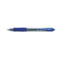Pilot G2 0.7 mm Fine Retractable Gel Roller Ball Pens, Blue, 12-Pack
