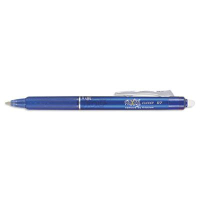 Pilot FriXion 0.7 mm Fine Retractable Erasable Roller Gel Pen, Blue