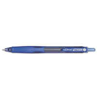 Pilot G-Knock 0.7 mm Fine Retractable Gel Roller Ball Pens, Blue, 12-Pack