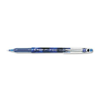 Pilot P-700 0.7 mm Fine Stick Gel Roller Ball Pens, Blue, 12-Pack