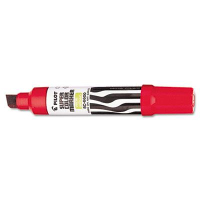 Pilot Jumbo Refillable Permanent Marker, Chisel Tip, Red