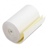 PM Company 4-1/2" X 90 Ft., 24-Pack, Canary, 2-Ply POS/Calculator Rolls