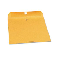 Quality Park 9" x 12" Side Seam #90 Clasp Envelope, Brown Kraft, 250/Box
