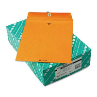 Quality Park 10" x 13" #97 32lb Clasp Envelope, Light Brown, 100/Box