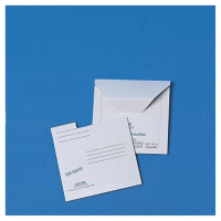 Quality Park 6" x 5-7/8" Redi-File Disk Pocket Mailer, White, 10/Pack