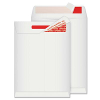 Quality Park 9" x 12" Side Seam #90 Advantage Flap-Stik Tyvek Mailer, White, 100/Box
