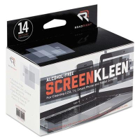 Read Right ScreenKleen Alcohol-Free Wipes Box, 14 Wipes 
