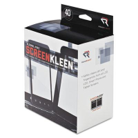 Read Right ScreenKleen Alcohol-Free Wipes Box, 40 Wipes