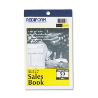 Rediform 4-1/4" x 6-3/8" 50-Page 2-Part Carbonless Sales Book