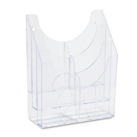 Rubbermaid 6-Section Optimizers Multipurpose Pocket Organizer, Clear