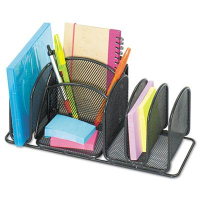 Safco 6-Section Mesh Deluxe Organizer