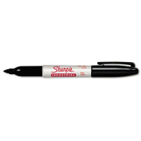 Sharpie Industrial Permanent Marker, Fine Tip, Black, 12-Pack