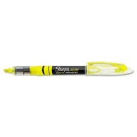 Sharpie Accent Liquid Chisel Tip Highlighter Pen, Yellow, 12-Pack