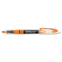 Sharpie Accent Liquid Chisel Tip Highlighter Pen, Orange, 12-Pack