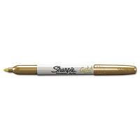Sharpie Metallic Permanent Marker, Bullet Tip, Gold