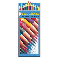 Prismacolor Col-Erase 0.7 mm Assorted Colors Woodcase Pencils, 12-Pack