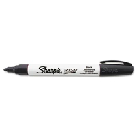 Sharpie Permanent Paint Marker, Medium Tip, Black