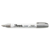 Sharpie Permanent Paint Marker, Medium Tip, Silver
