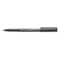 Uni-ball Onyx 0.5 mm Micro Stick Roller Ball Pens, Blue, 12-Pack