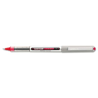 Uni-ball Vision 0.7 mm Fine Stick Roller Ball Pens, Red, 12-Pack