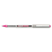 Uni-ball Vision 0.7 mm Fine Stick Roller Ball Pens, Passion Pink, 12-Pack