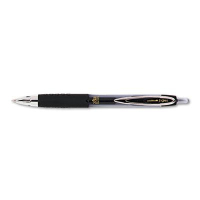 Uni-ball Signo 207 0.5 mm Micro Retractable Roller Ball Pens, Black, 12-Pack