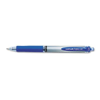 Uni-ball Signo 0.7 mm Medium Retractable Roller Ball Pens, Blue, 12-Pack