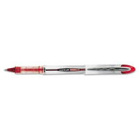 Uni-ball Vision Elite 0.8 mm Bold Stick Roller Ball Pen, Red